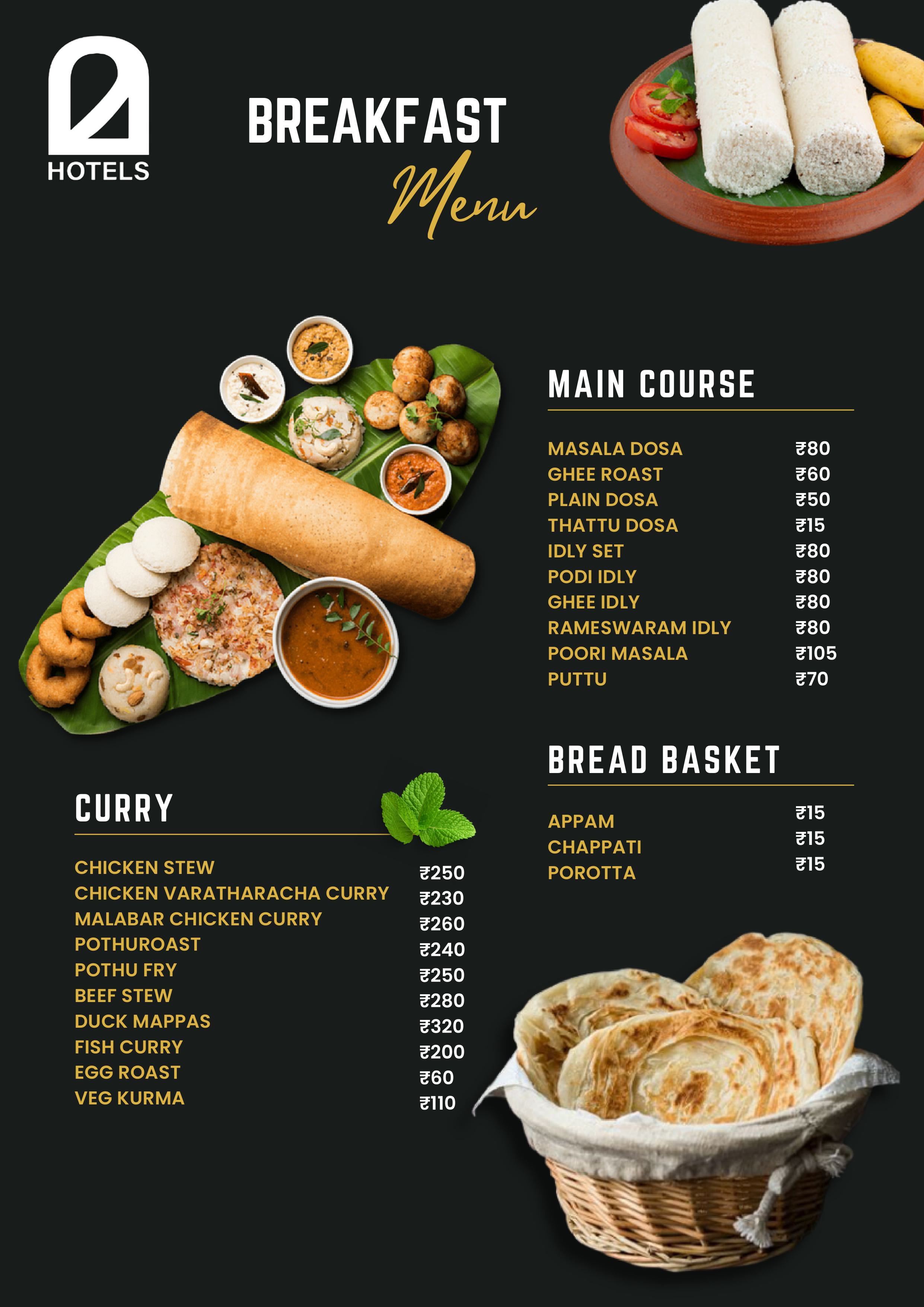 Food Menu Page 2