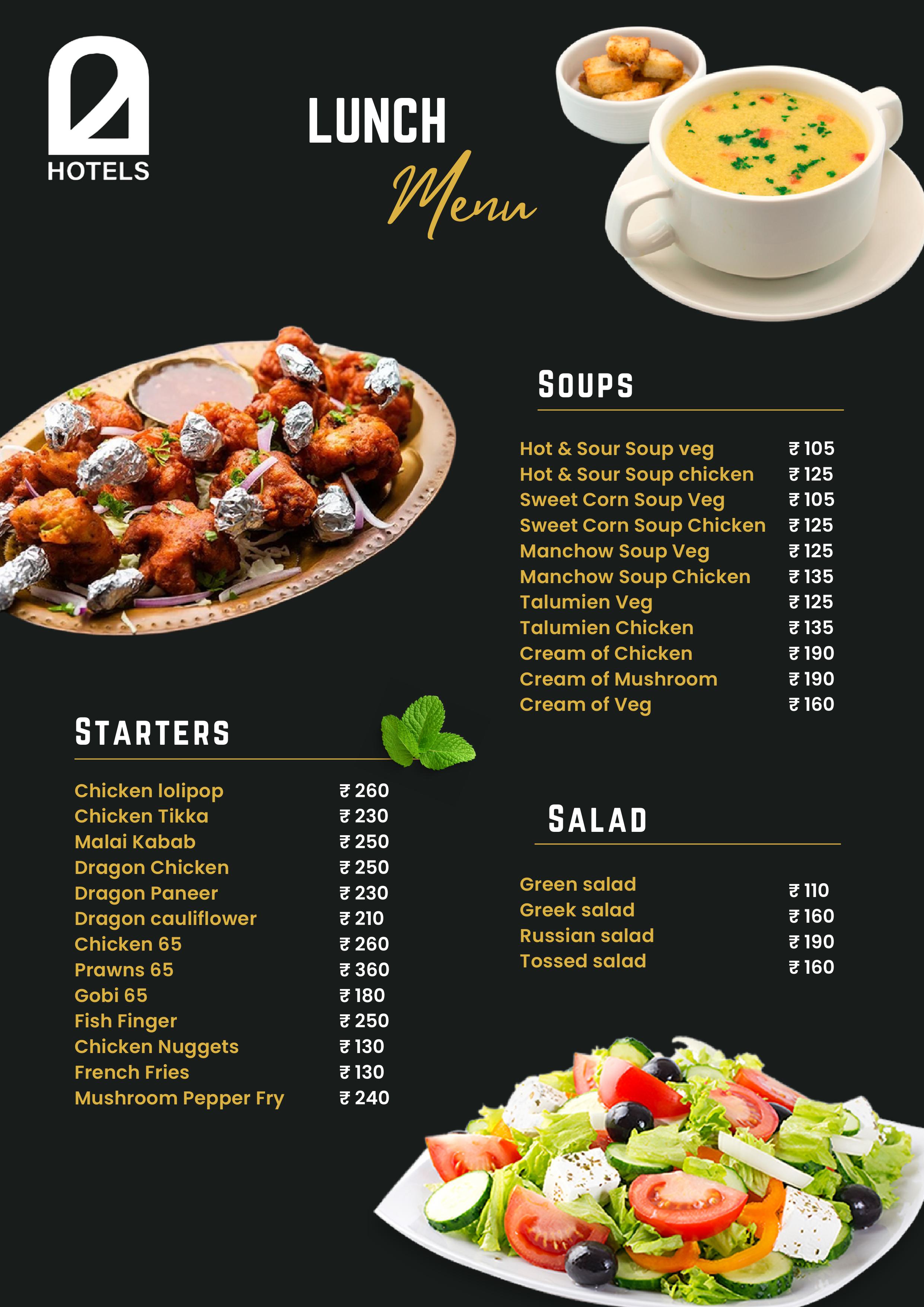 Food Menu Page 4