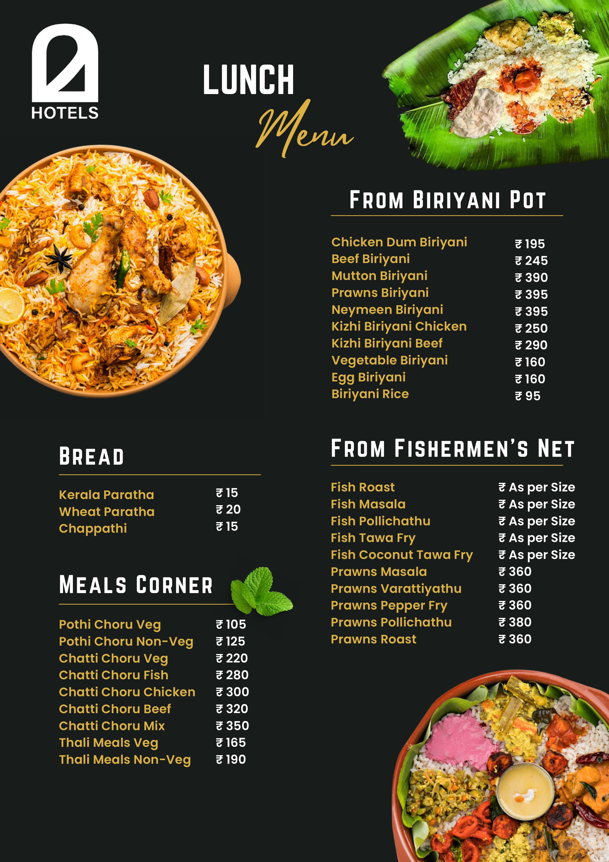 Food Menu Page 5