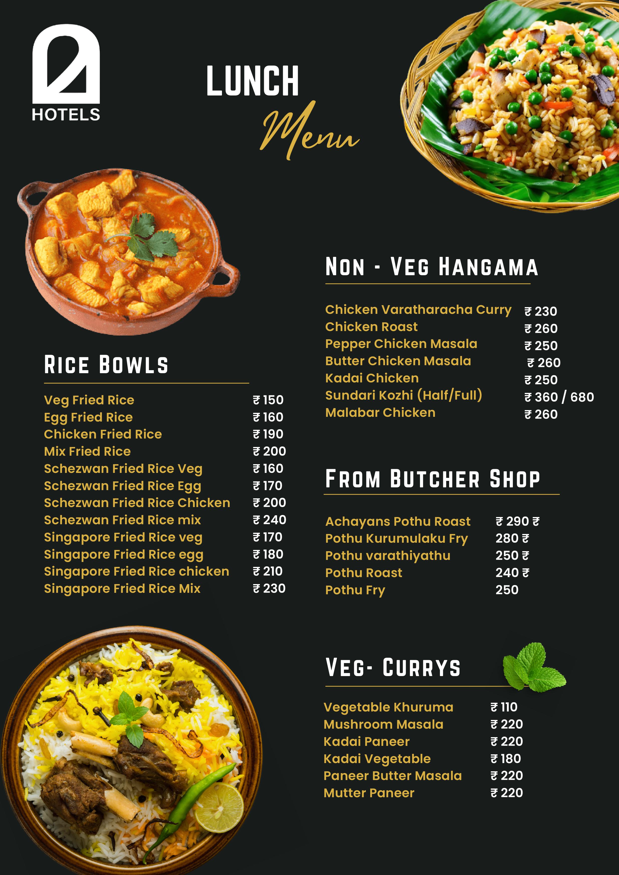Food Menu Page 6